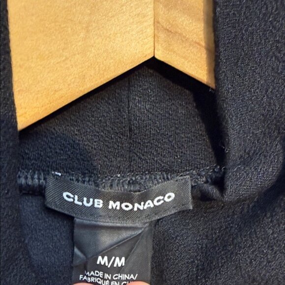 Club Monaco Black Sleeveless Midi Dress Size Medium - Picture 3 of 6